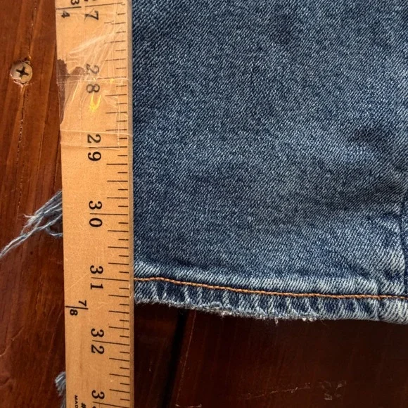 Billionaire Boys Club Moon Trail Jeans Mens 38x32 Blue Excellent Distressed